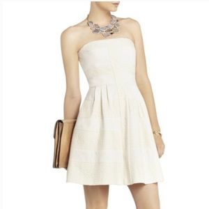 BCBG Max Azria Strapless Dorothea Babydoll dress
